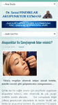 Mobile Screenshot of akupunkturuzmanim.com